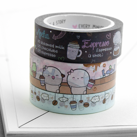 But first coffee washi -Limited stock, Limit 1/customer