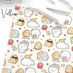 Sweet 'n' salty vellum- Limited Stock! Limit 2/order
