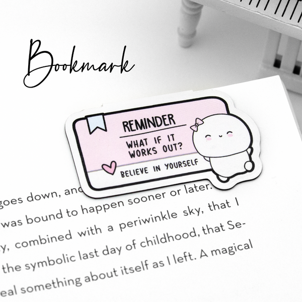 Reminders Beanie Magnetic Bookmark- Limit 1/order