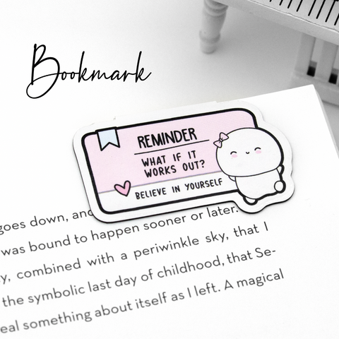 Reminders Beanie Magnetic Bookmark- Limit 1/order