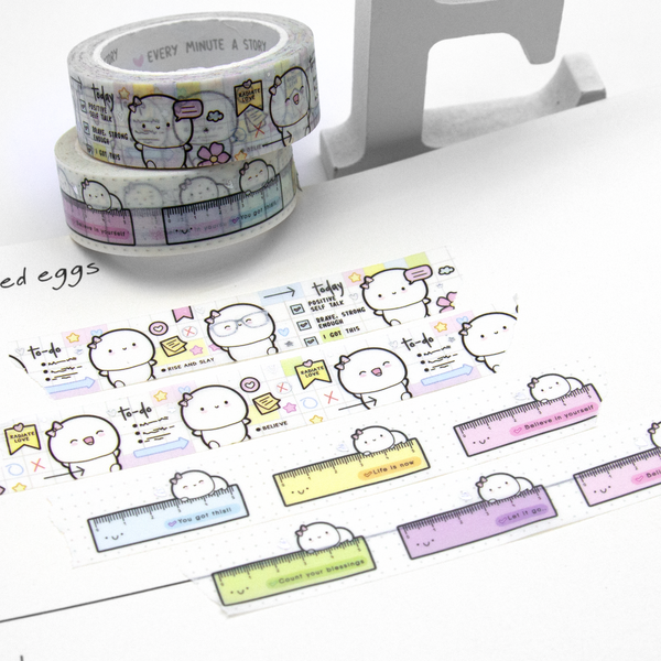 Grid planner Beanie washi- Limit 1/order