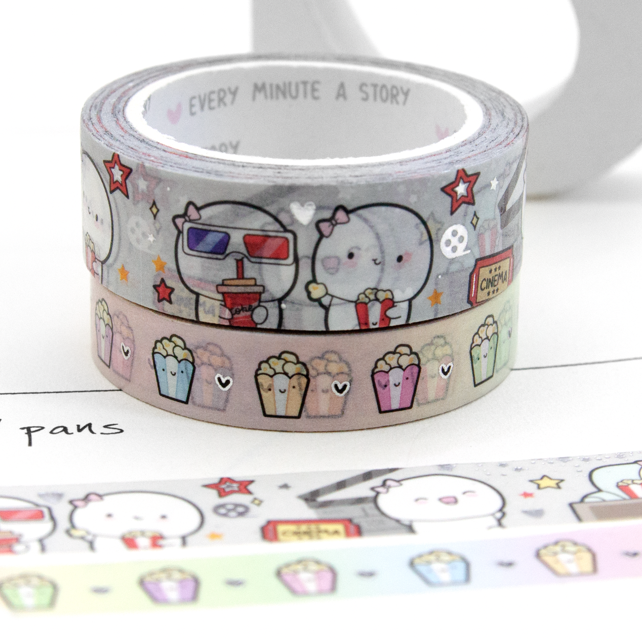 Movie night Beanie washi- Limit 1/order