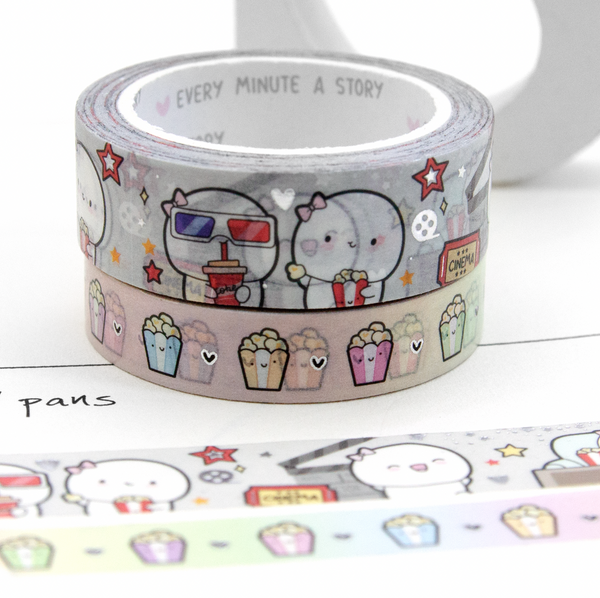 Movie night Beanie washi- Limit 1/order