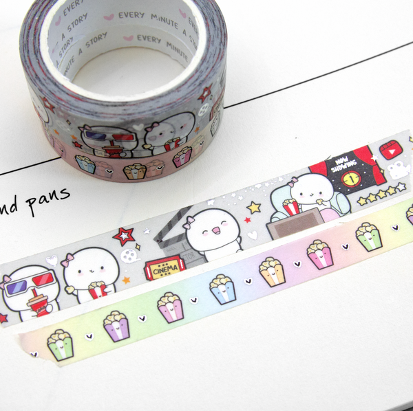 Movie night Beanie washi- Limit 1/order