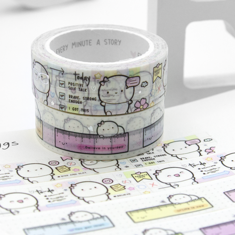 Grid planner Beanie washi- Limit 1/order