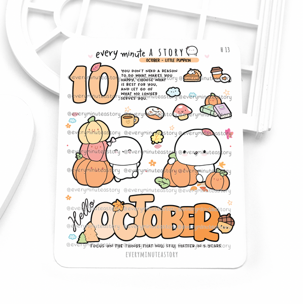 2026 monthly deco stickers