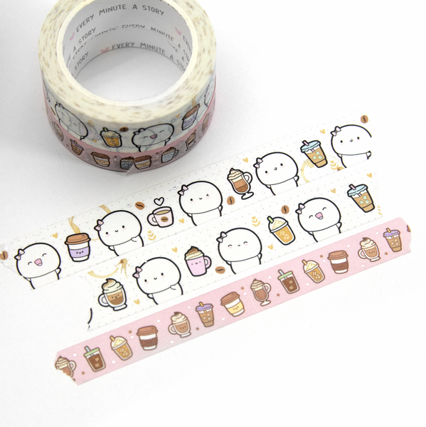 Coffee, first Beanie washi - Limit 1/order