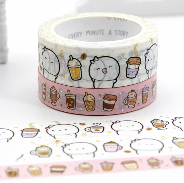 Coffee, first Beanie washi - Limit 1/order