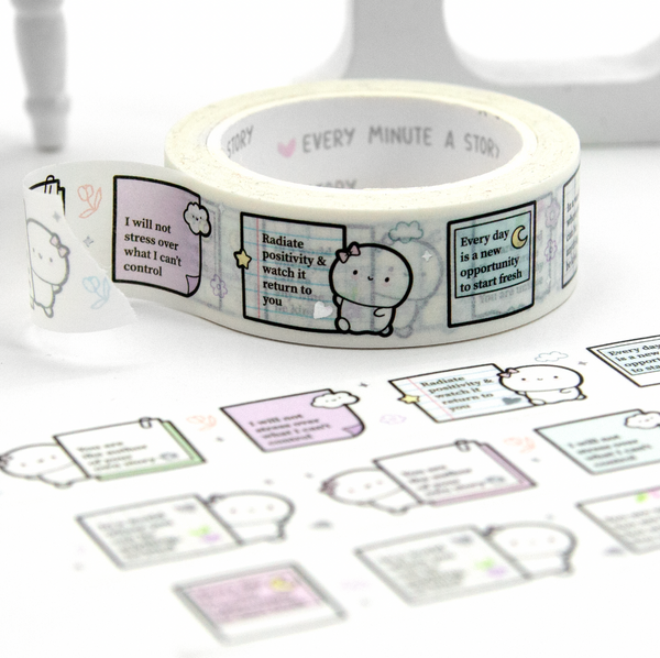 Good Vibes Beanie washi - Limit 1/order