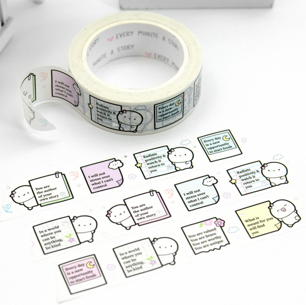 Good Vibes Beanie washi - Limit 1/order