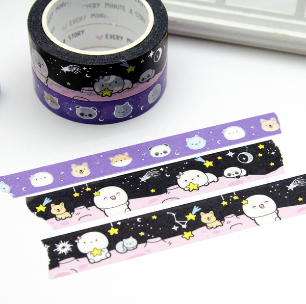 Space Explorers Beanie washi - Limited Stock, limit 1/order