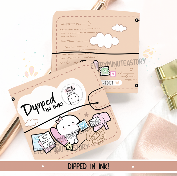 Dipped in ink sticker book and Jelly cover add on- Limited Stock!