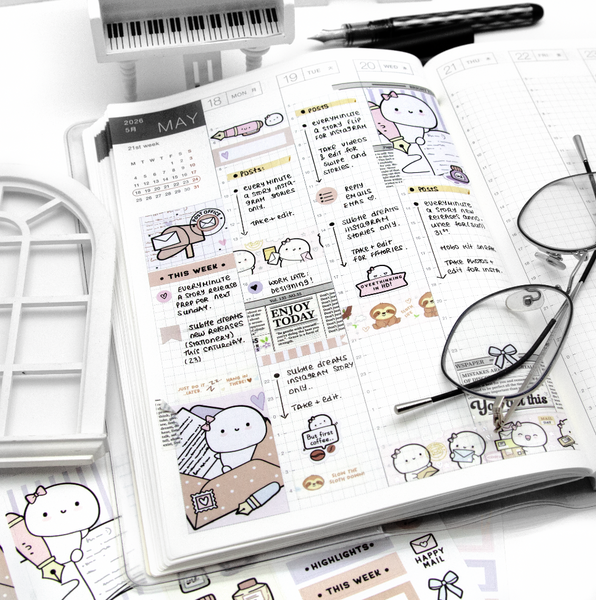Classic ink energy hobonichi cousin kit , fountain pen