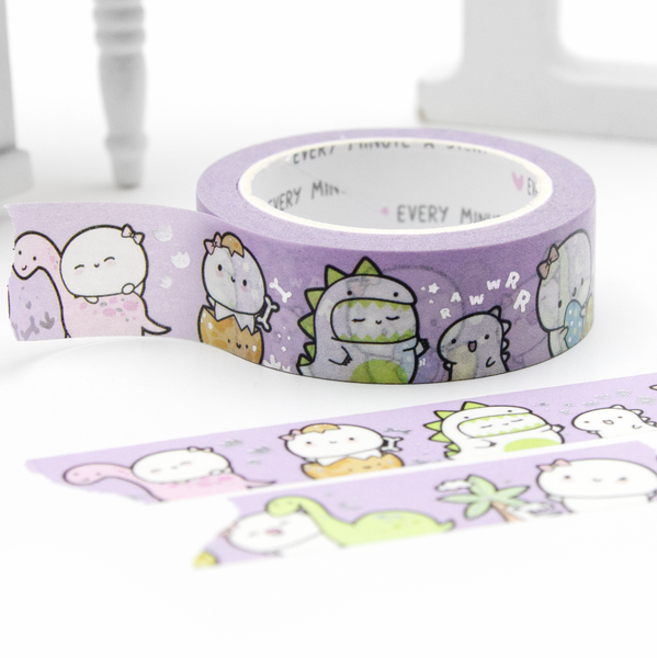 Adora-saurable dino Beanie washi- Limit 2/order