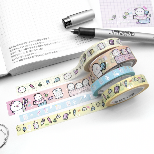 PRE-SALE washi #5! Planning time Beanie washi