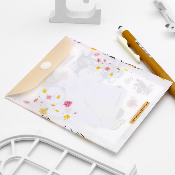 Fall dream desk, sticker storage envelope- Limited Stock! Limit 2/order