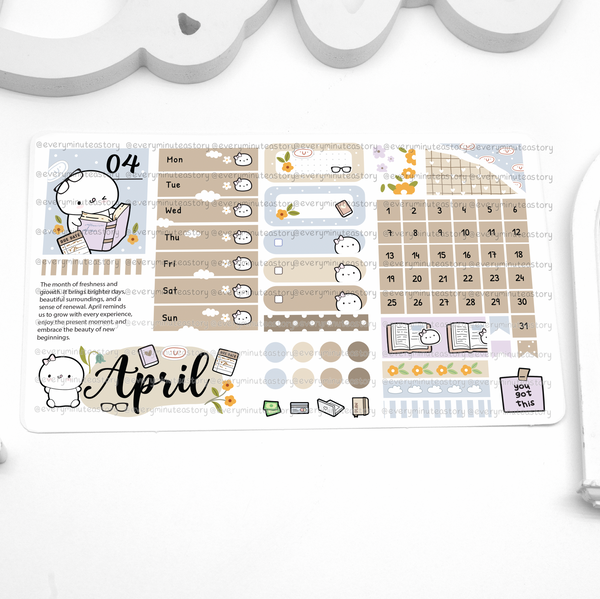 2027 monthly kits for hobonichi cousin