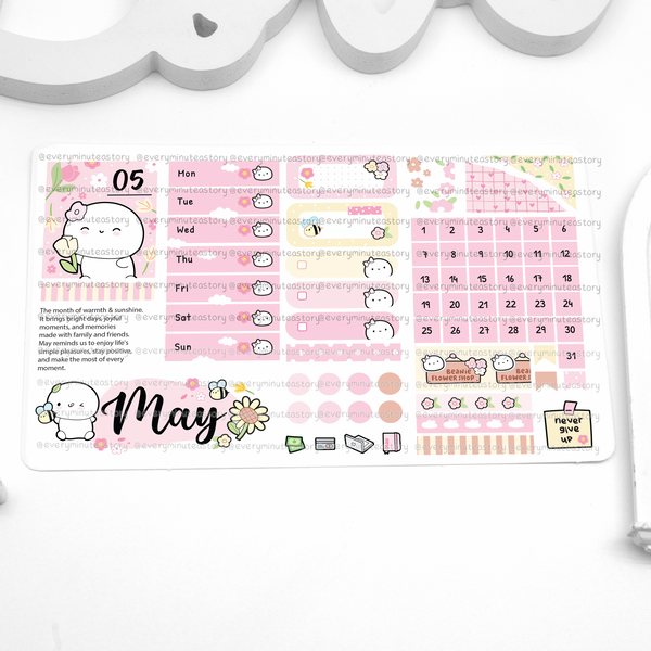 2027 monthly kits for hobonichi cousin
