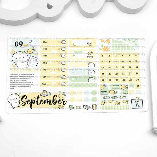 2027 monthly kits for hobonichi cousin
