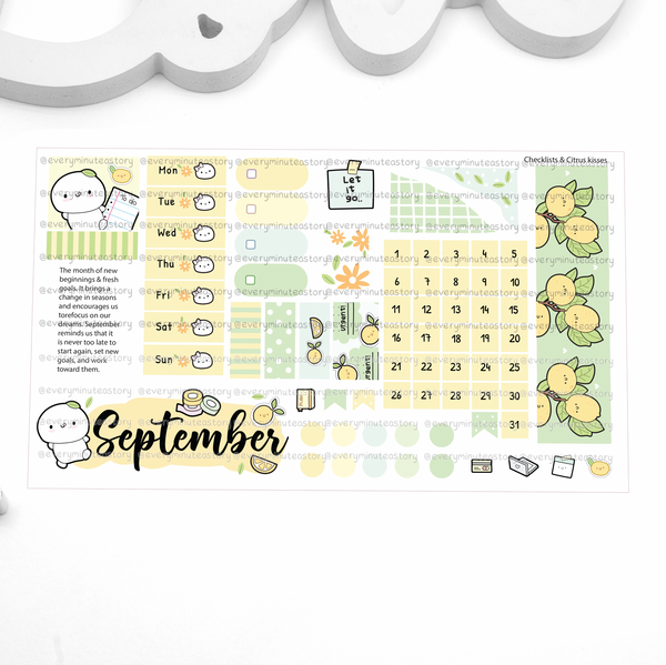 2027 monthly kits for hobonichi weeks