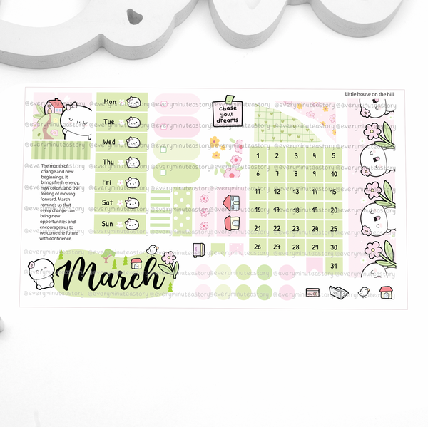 2027 monthly kits for hobonichi weeks