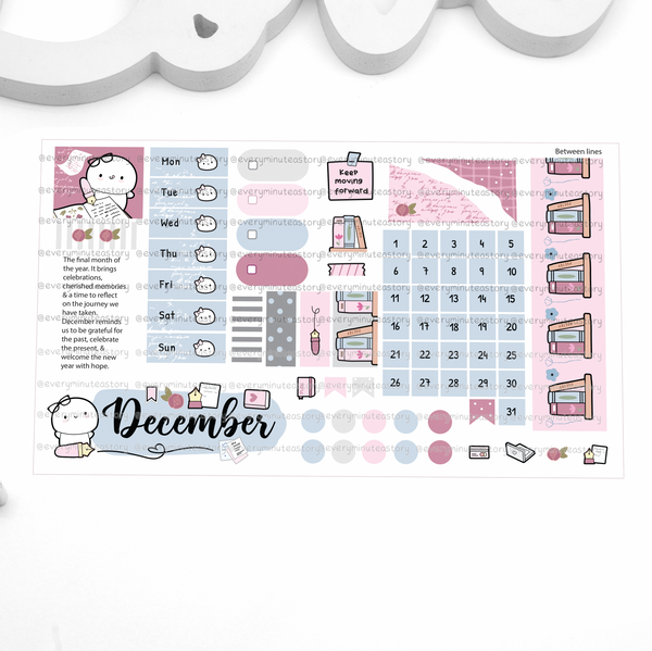 2027 monthly kits for hobonichi weeks