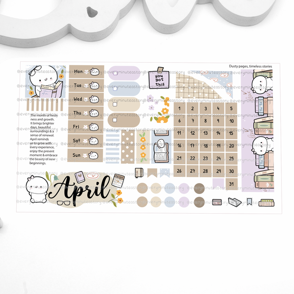2027 monthly kits for hobonichi weeks
