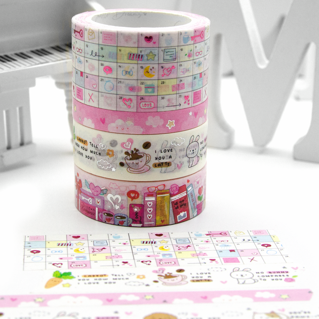 Cute Hand Drawn planner Stickers, washi tape and stationery – Every ...