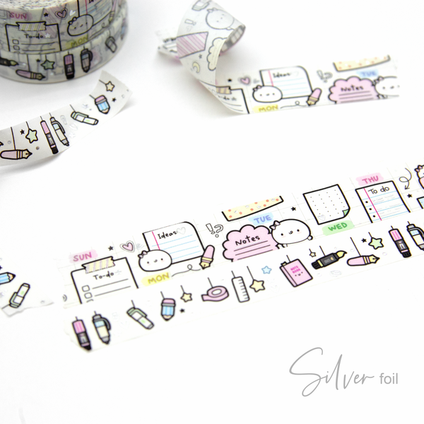Pocket notes Beanie washi - Limited Stock, limit 2/order