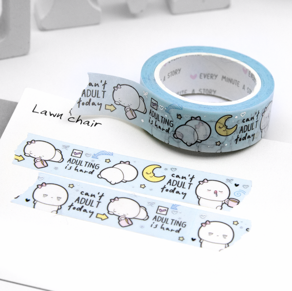 Adulting is hard Beanie washi -Limited Stock! Limit 1/order