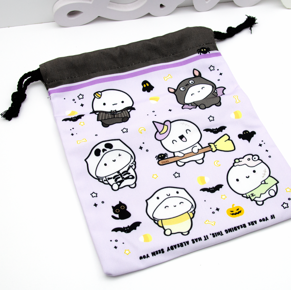 Trick or treat, halloween drawstring bag- Limited stock, Limit 1/order