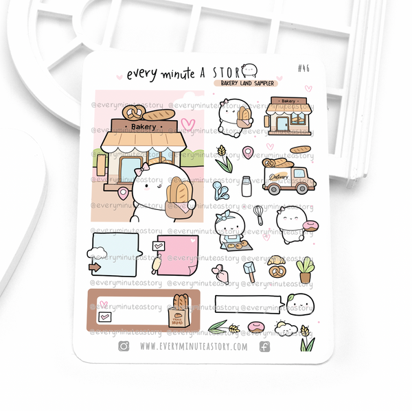 Beanie in Bakery land stickers- Low stock!