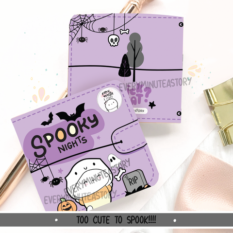 Spooky nights sticker book and Jelly cover add on-Low Stock!