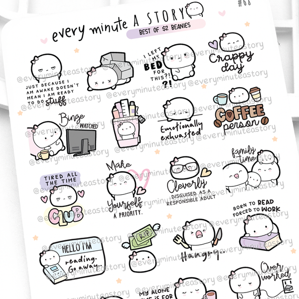 Best of 2025 $2 sticker sampler