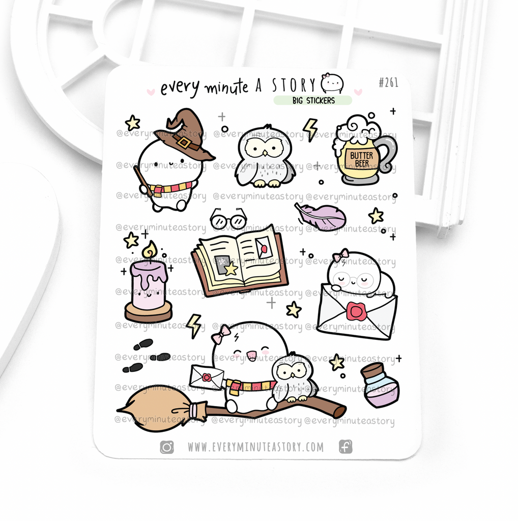 Cute magic big stickers – Every Minute A Story