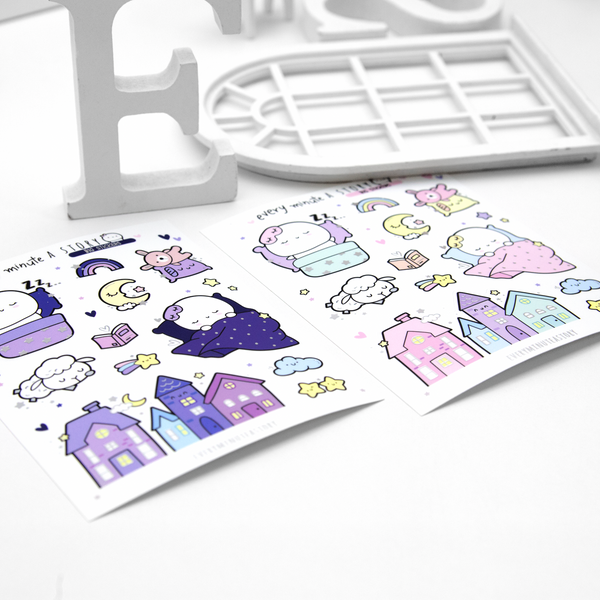 Sweet Dreams big stickers silver foil- Limited Stock!