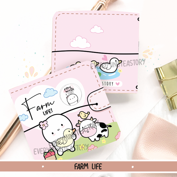 Farm life sticker book and Jelly cover add on- Limited Stock!