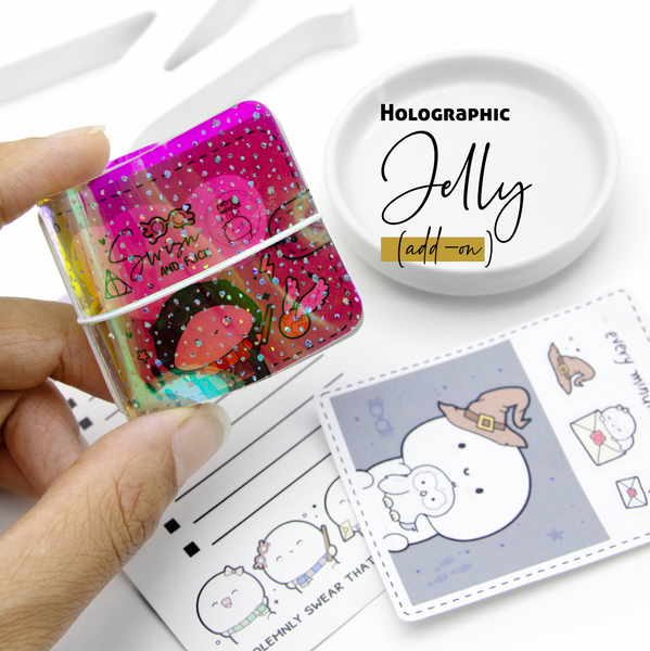 Cute Magic Sticker book and Jelly cover add on- LIMITED STOCK!
