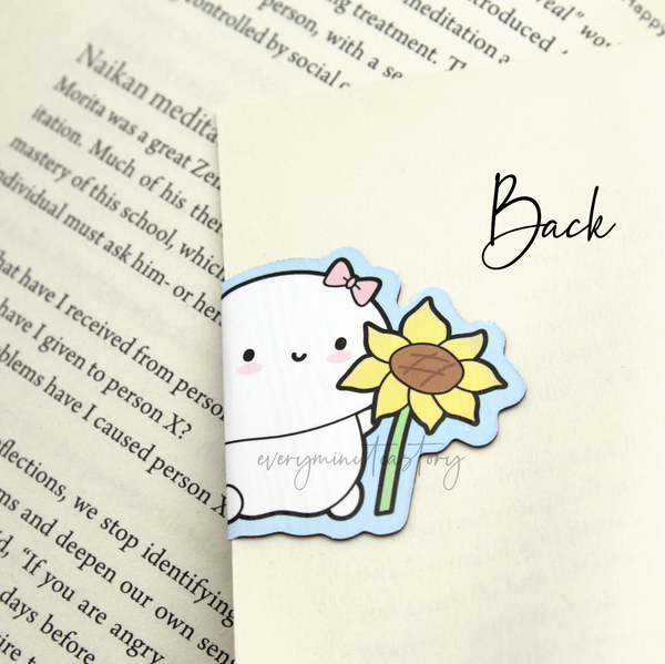 Sun kissed sunflower magnetic bookmark- Limited Stock!