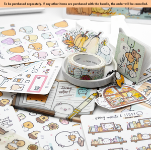 Cute Hand Drawn Stickers – Every Minute A Story