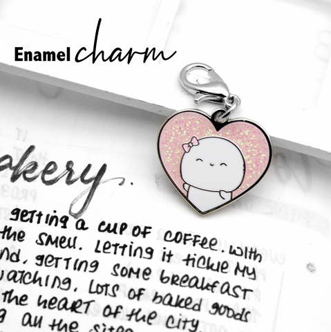 Queen of hearts Beanie glitter charm- LIMITED STOCK!