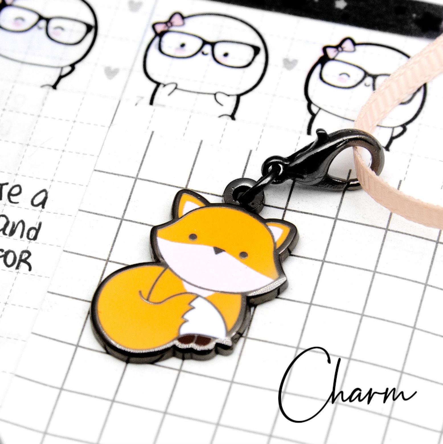In-foxicated, fox charm- LOW STOCK!