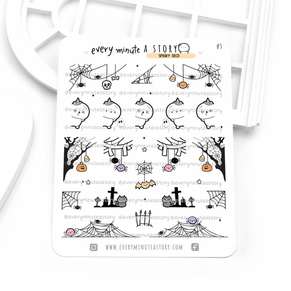 Spooky deco corner webs, halloween, fall- Low Stock!