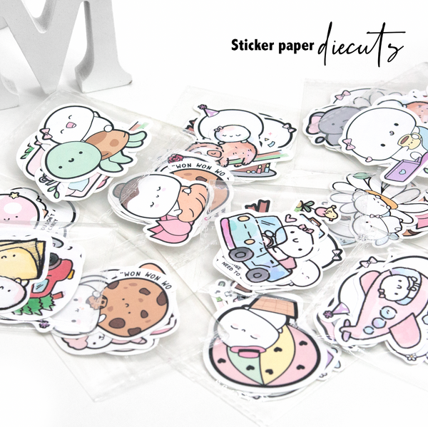 Set of 5 random Beanie die cuts-  Limited Stock!