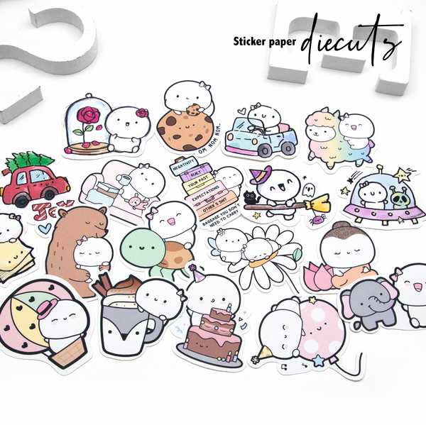 Set of 5 random Beanie die cuts-  Limited Stock!