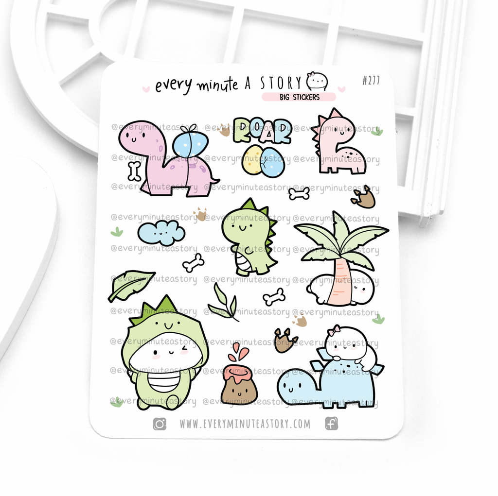 Roarsome dino big stickers – Every Minute A Story