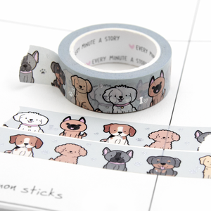 Stay Paw-sitive washi | LIMITED STOCK! LIMIT: 2/order