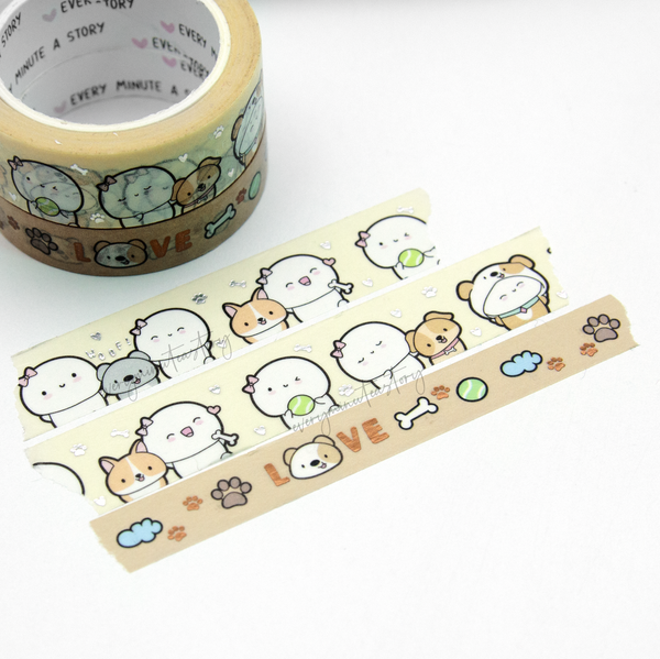 Puppy Beanie washi | LIMITED STOCK! LIMIT: 2/order