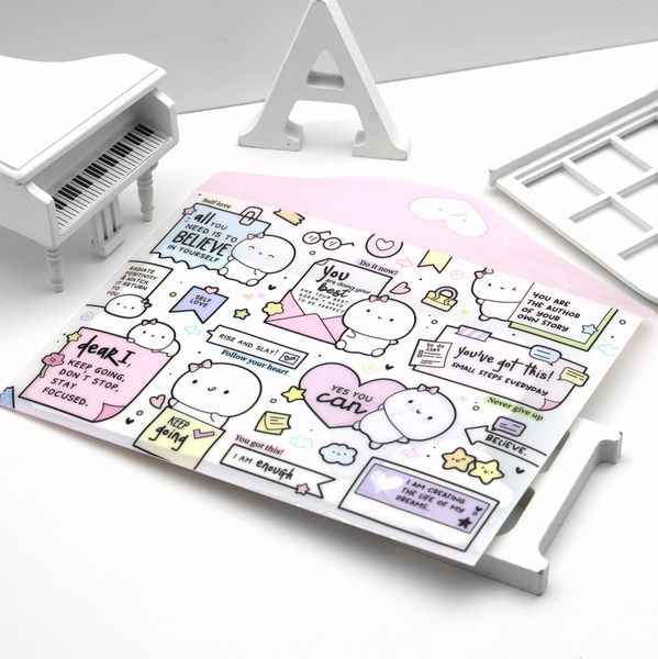 'Dear I' A5 sticker storage envelope- Limited Stock! Limit 2/order