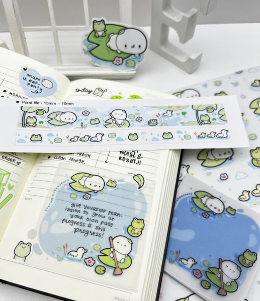 PRE-SALE washi #2! Pond life Beanie washi